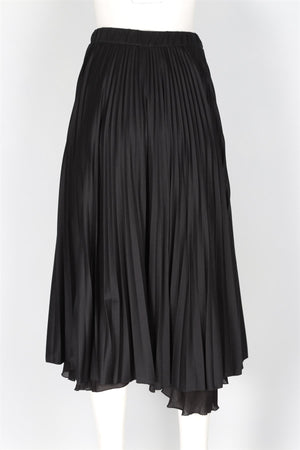 VALENTINO BLACK JERSEY MAXI SKIRT MEDIUM