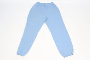 SABLYN BLUE COTTON TRACK PANTS SMALL