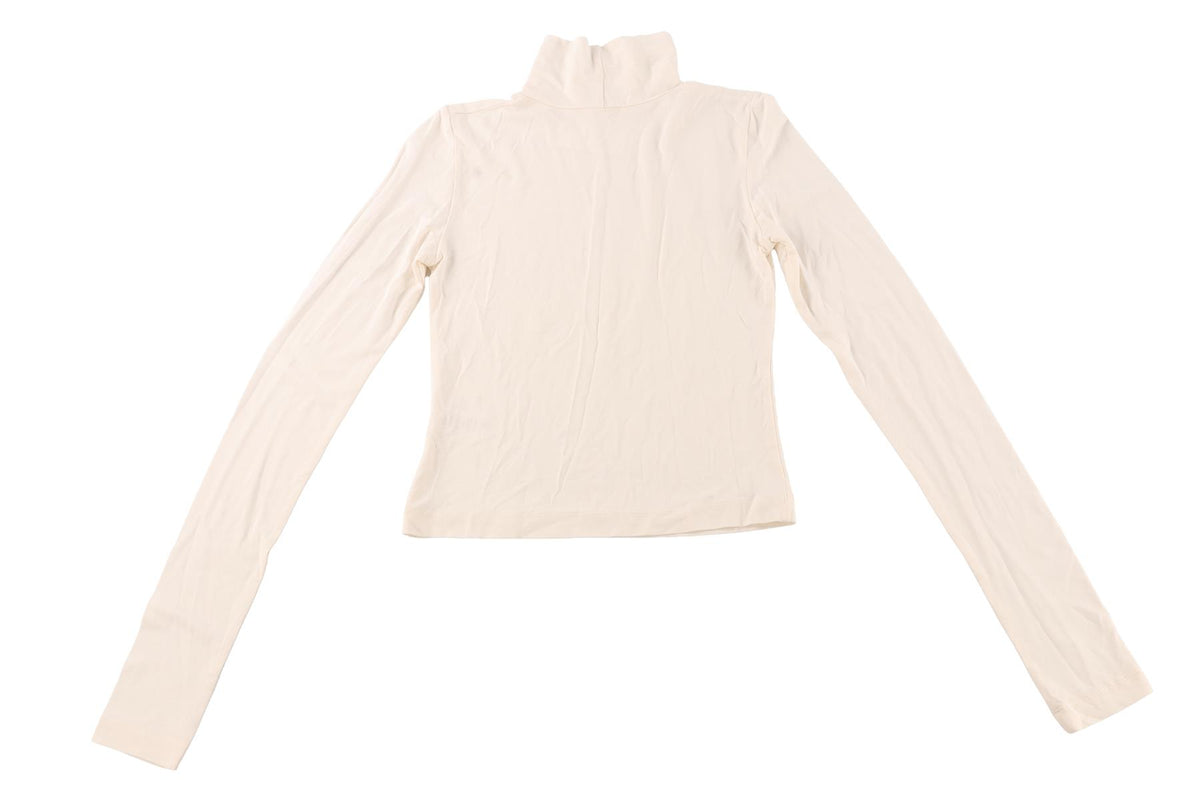 ETERNE IVORY JERSEY TOP XSMALL