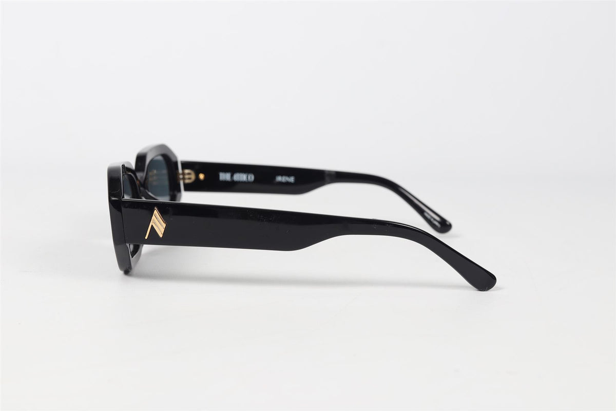 THE ATTICO + LINDA FARROW OCTOGONAL FRAME ACETATE SUNGLASSES