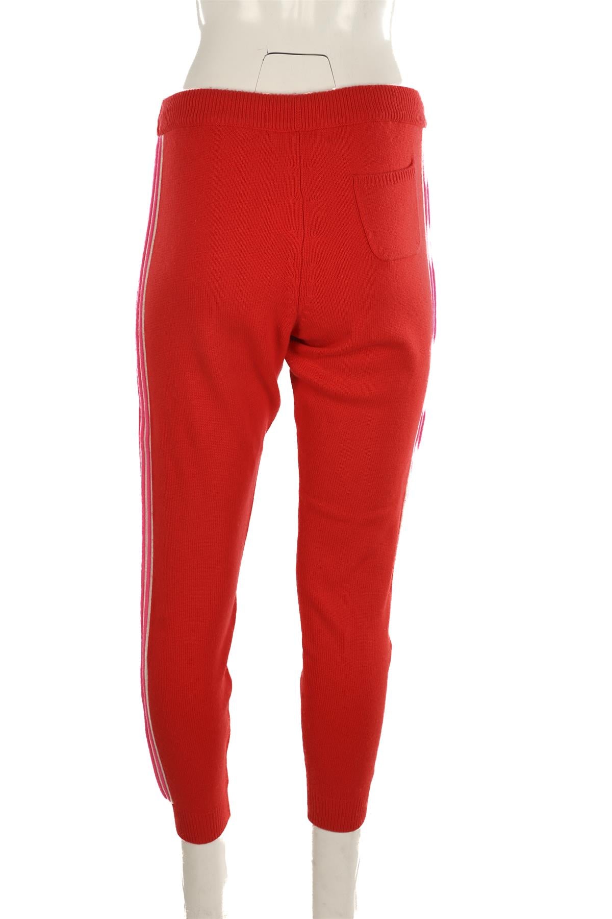 CHINTI & PARKER RED WOOL TAPERED PANTS SMALL