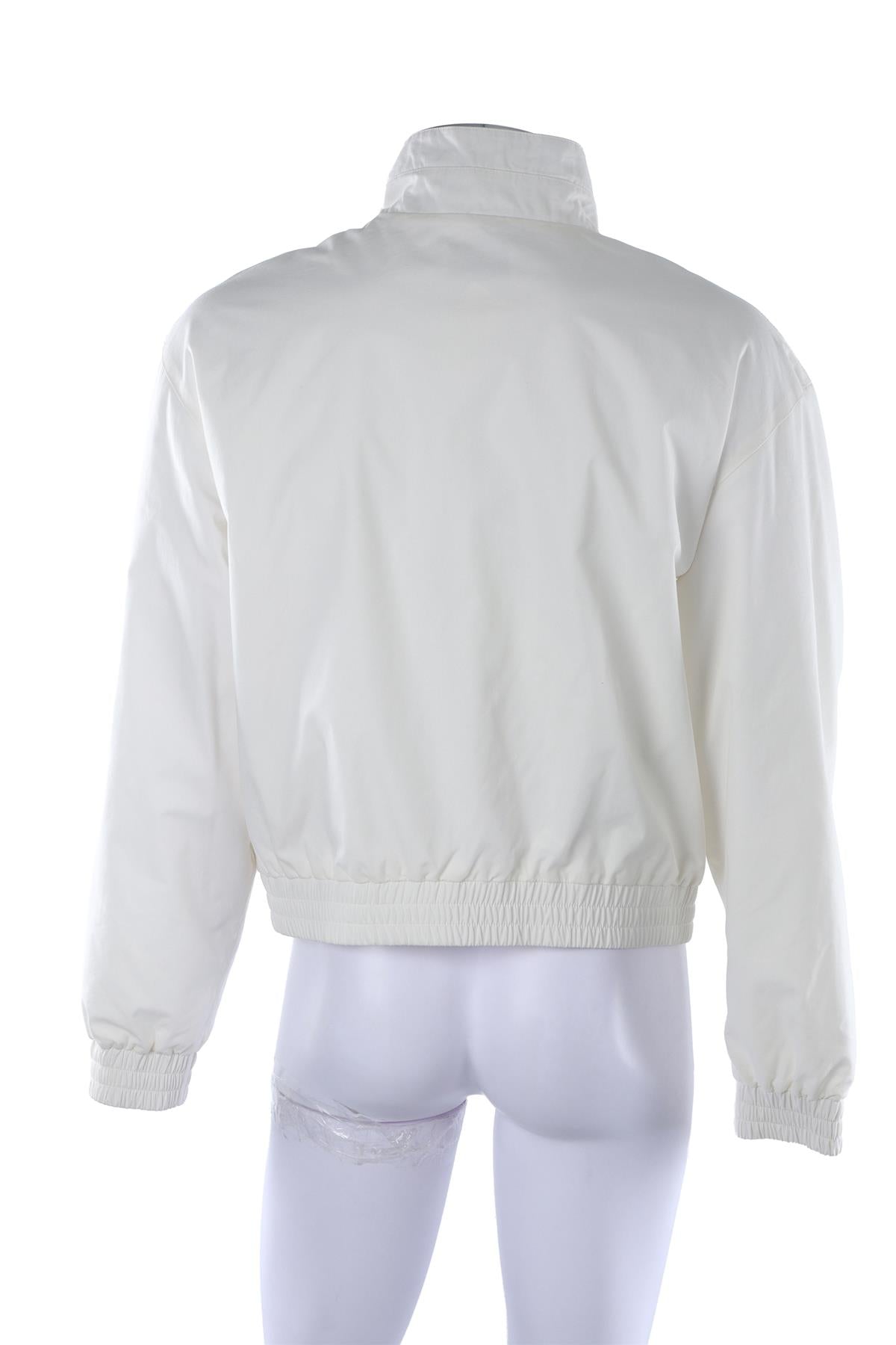 WHITE MEN'S COTTON JACKET