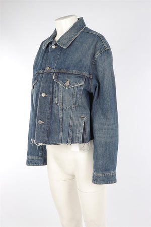 GOLDEN GOOSE DELUXE BRAND BLUE DENIM JACKET SMALL