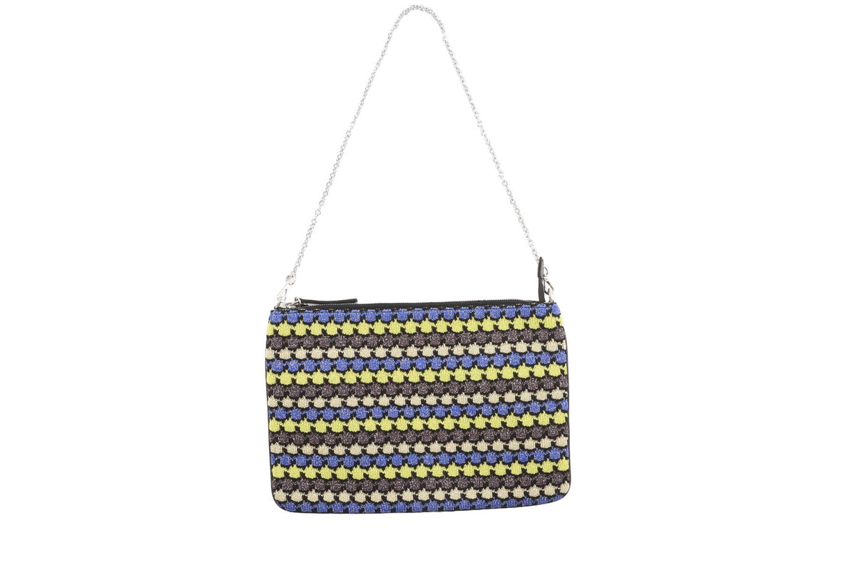 M MISSONI MULTI CROCHET SHOULDER BAG