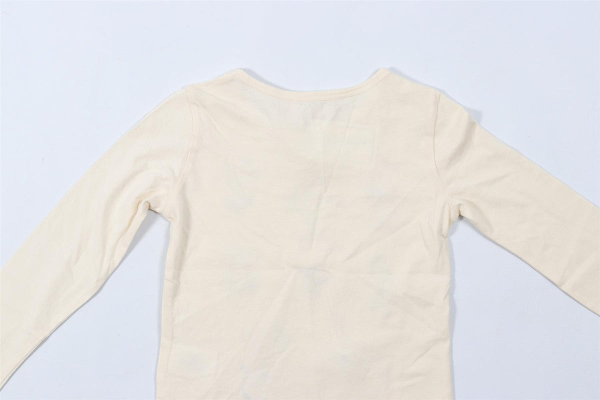 BONPOINT CREAM KIDS GIRLS TOP 6 YEARS