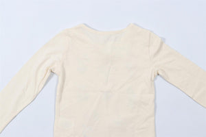 BONPOINT CREAM KIDS GIRLS TOP 6 YEARS