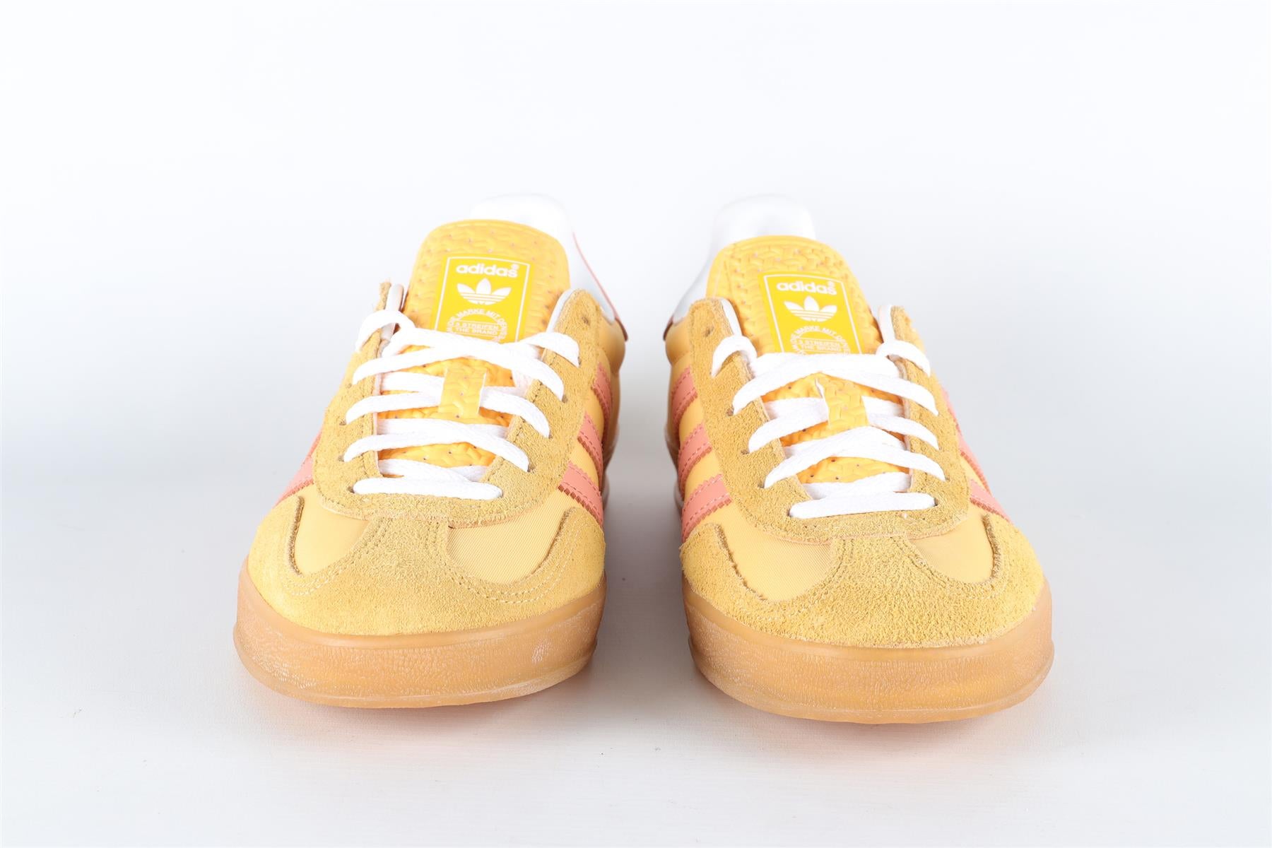 ADIDAS YELLOW GAZELLE SEMI SPARK WONDER CLAY SNEAKERS EU 38 1/3 UK 5.5 US 7