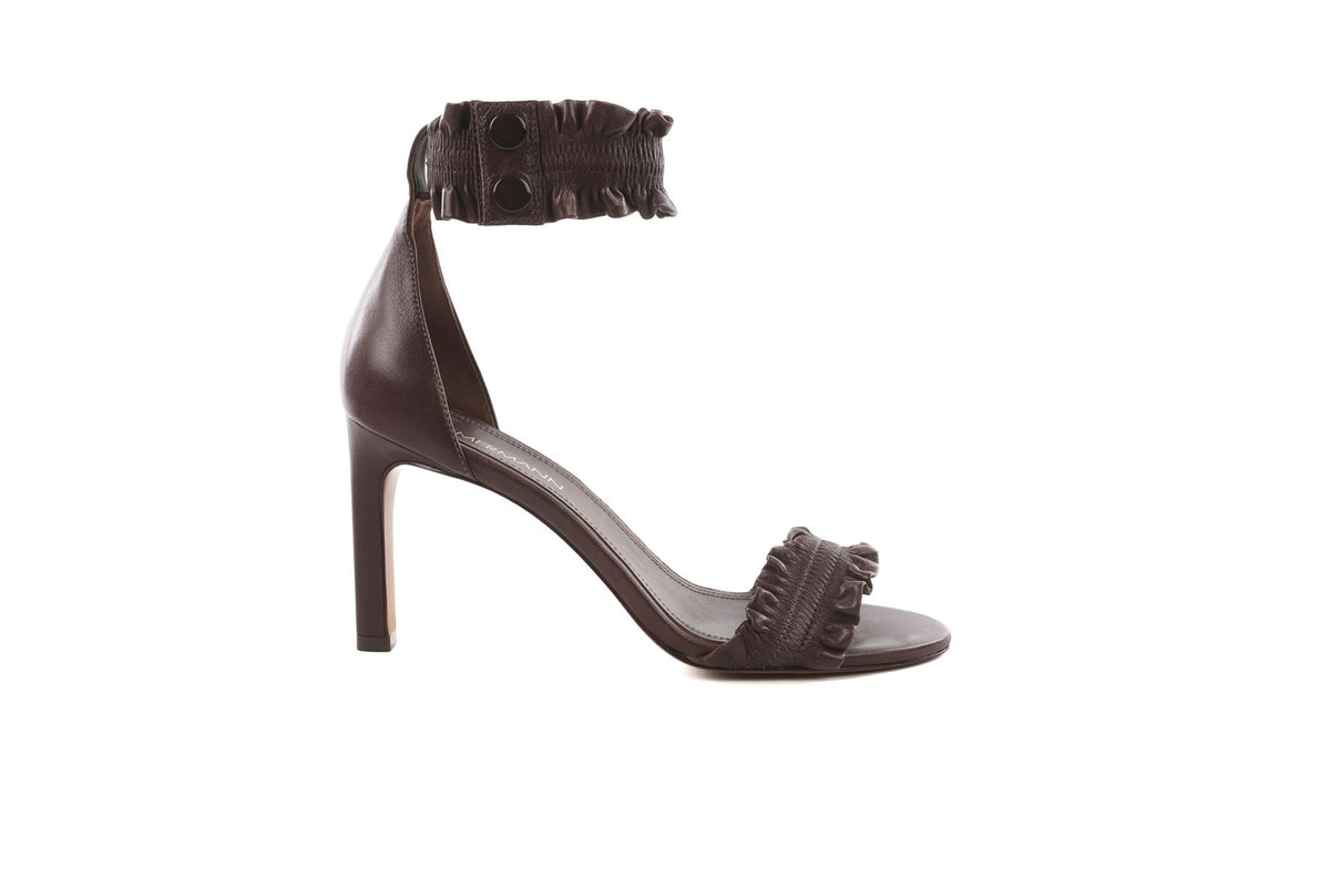 ZIMMERMANN BROWN LEATHER SANDALS EU 39 UK 6 US 9