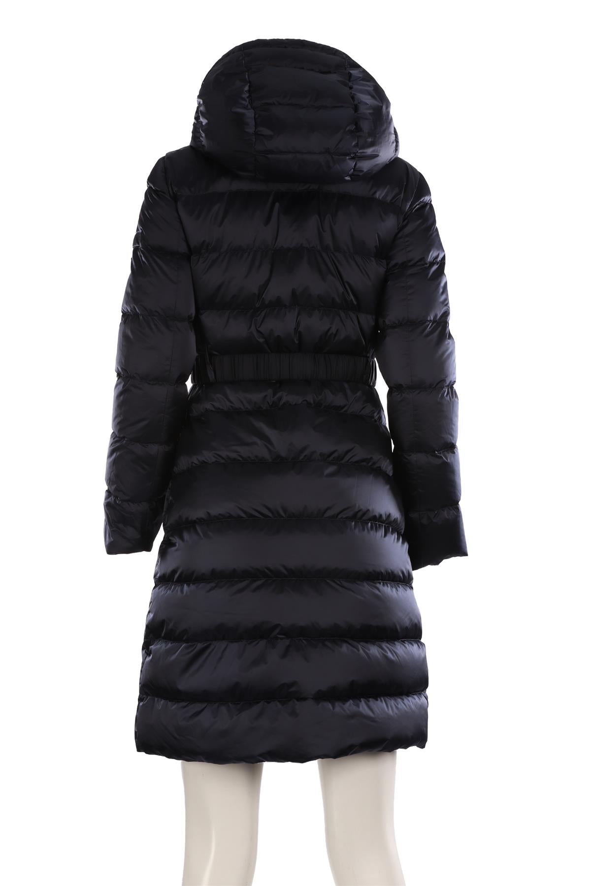 PRADA NAVY PADDED DOWN COAT IT 40 UK 8
