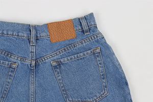 MAGDA BUTRYM BLUE DENIM SHORTS FR 38 UK 10