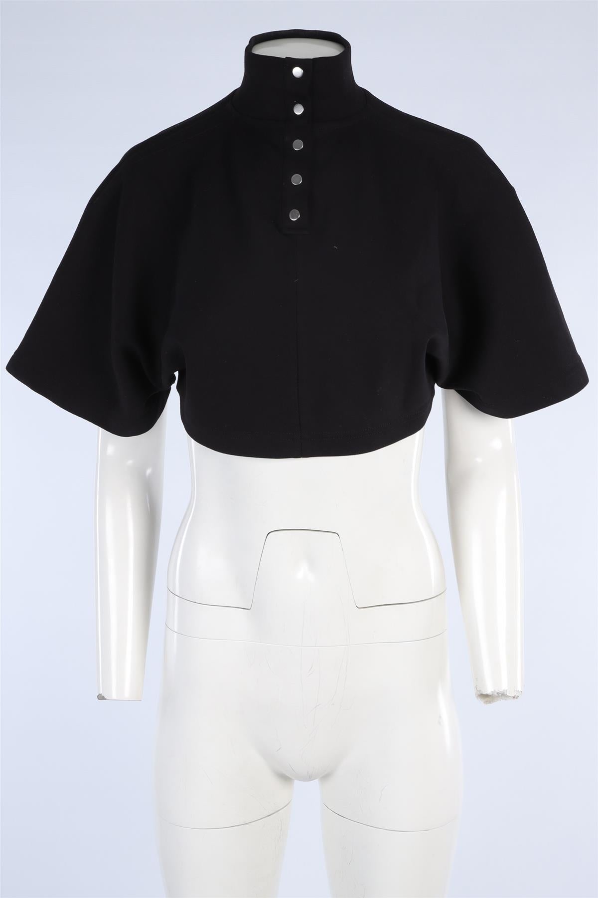 ALAÏA BLACK COTTON TOP SMALL
