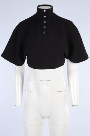 ALAÏA BLACK COTTON TOP SMALL