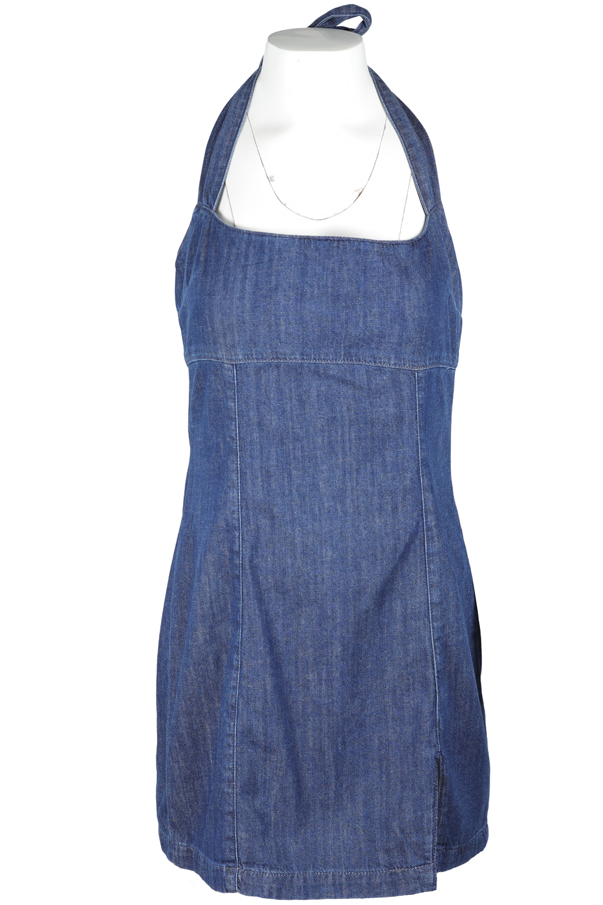 REFORMATION BLUE DENIM MINI DRESS US 4 UK 8