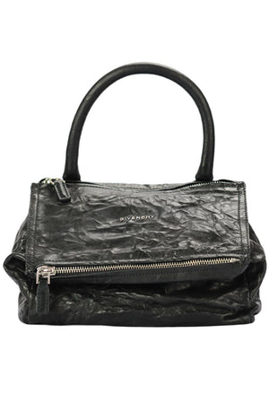 GIVENCHY PANDORA SMALL TEXTURED LEATHER SHOULDER BAG