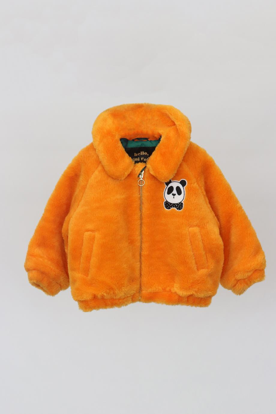MINI RODINI KIDS GIRLS FAUX FUR JACKET 1.5-3 YEARS