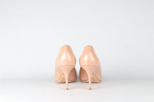 CHRISTIAN DIOR PINK PATENT LEATHER PUMPS EU 40 UK 7 US 10