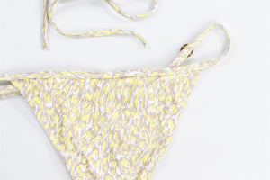 MELISSA ODABASH YELLOW BIKINI UK 10-16