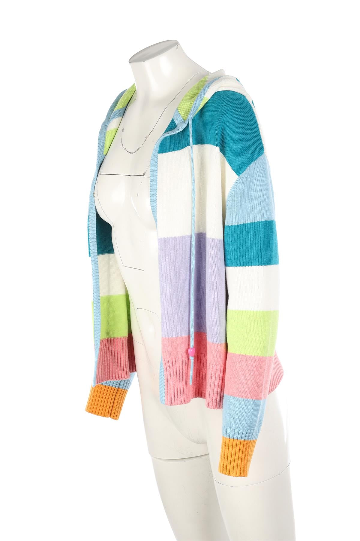 MIRA MIKATI MULTI COTTON HOODIE MEDIUM