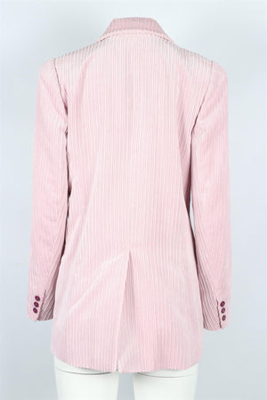 ISABEL MARANT PINK CORDUROY BLAZER FR 36 UK 8