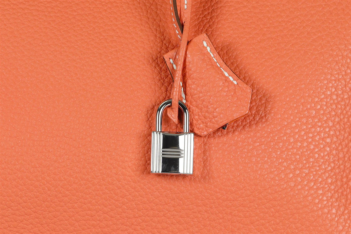 HERMÈS 2013 BIRKIN 35CM CLEMENCE LEATHER BAG