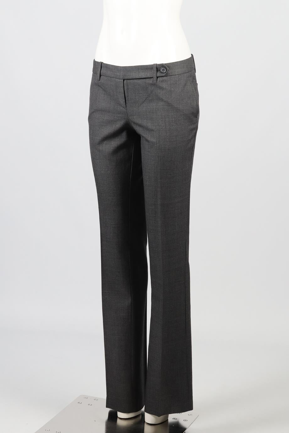 BARBARA BUI WOOL TROUSERS FR 42 UK 14