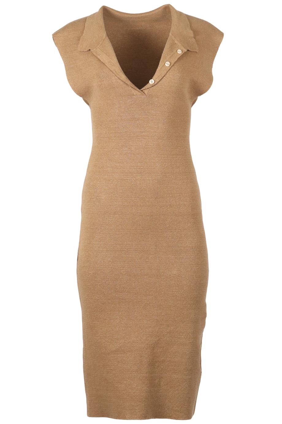 JACQUEMUS LINEN MIDI DRESS FR 40 UK 12