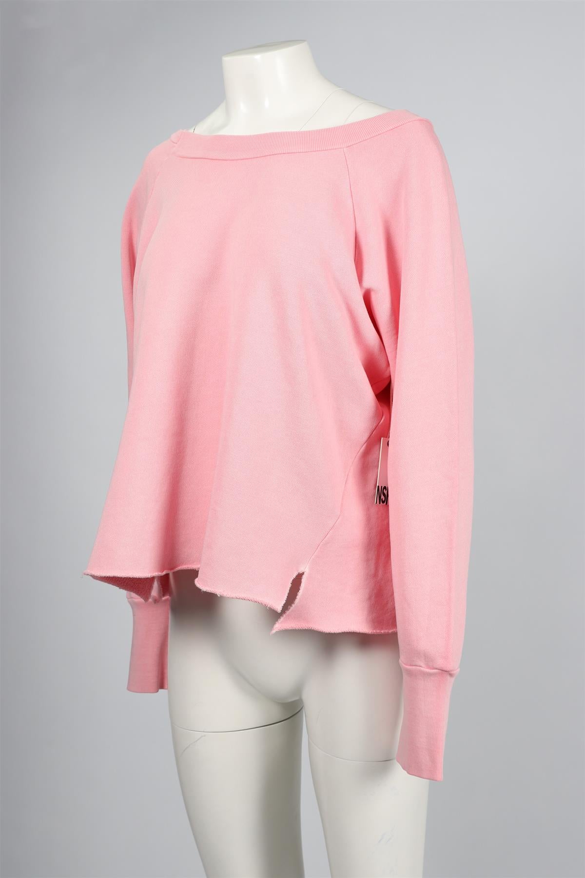 NSF PINK COTTON SWEATSHIRT MEDIUM