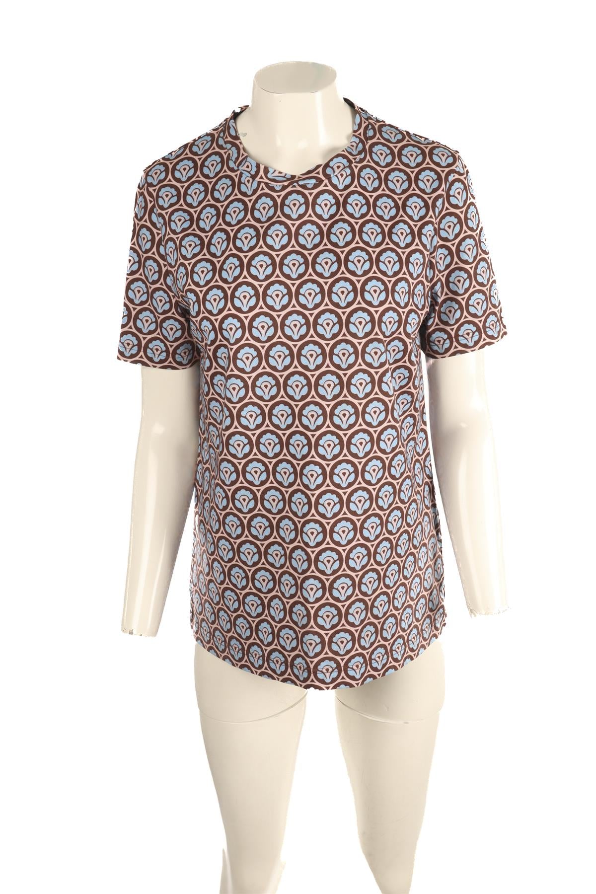 ETRO MULTI COTTON T-SHIRT XLARGE