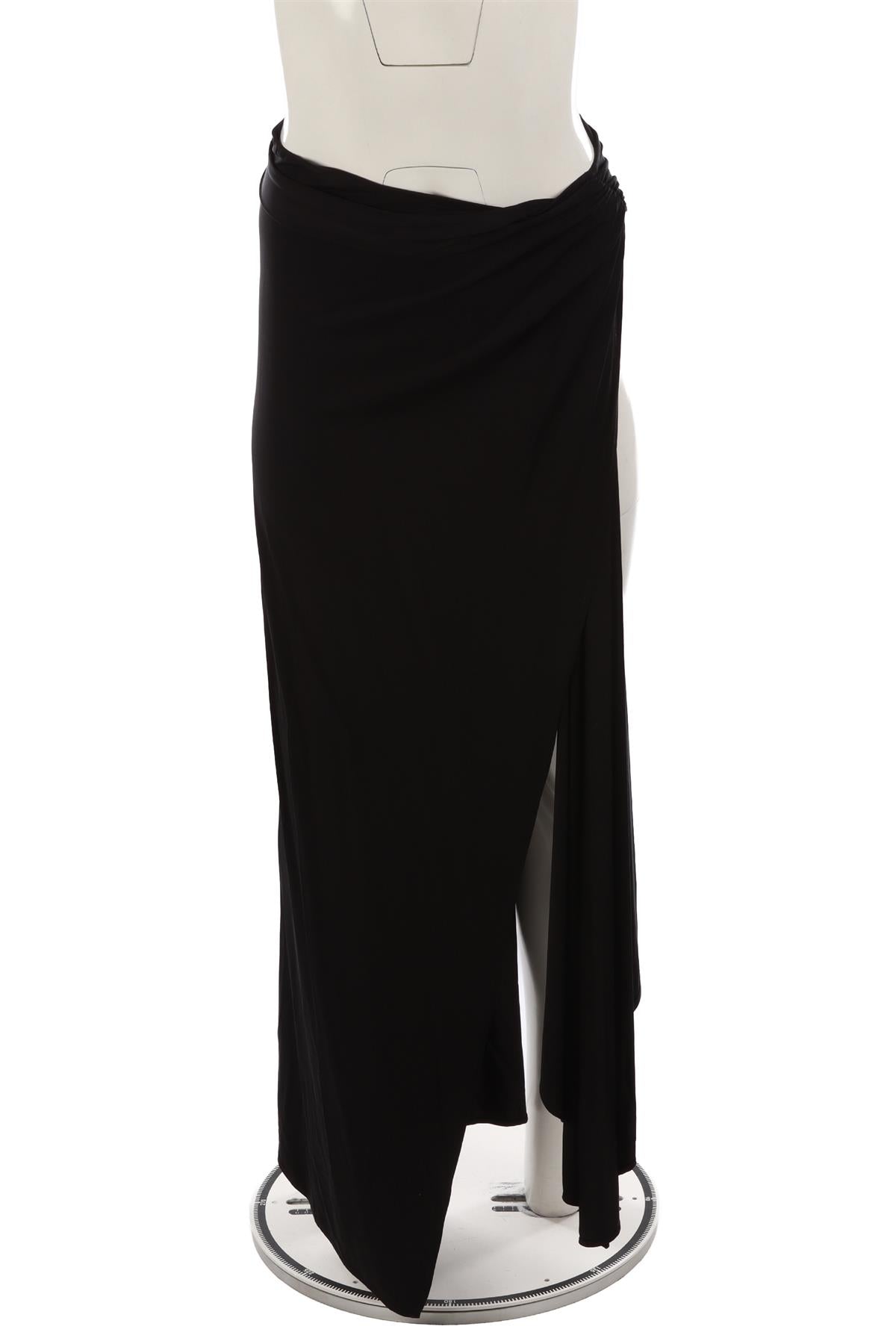 RAT & BOA BLACK JERSEY MAXI SKIRT XSMALL