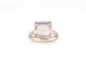 TIFFANY & CO + PALOMA PICASSO PINK SUGAR STACKS STERLING SILVER RING UK P