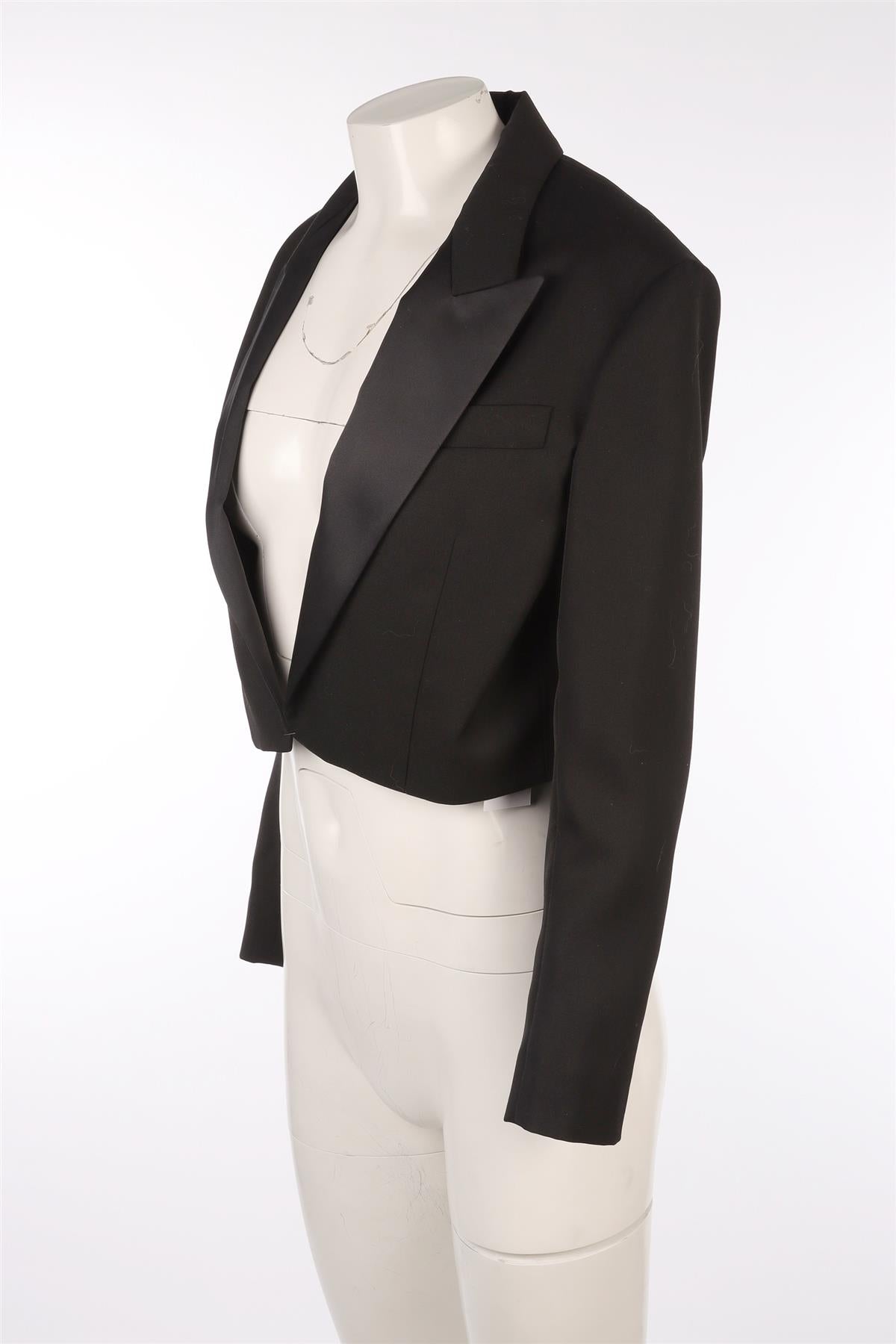 ISABEL MARANT BLACK WOOL BLAZER FR 36 UK 8