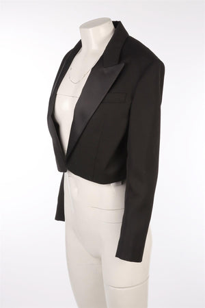 ISABEL MARANT BLACK WOOL BLAZER FR 36 UK 8