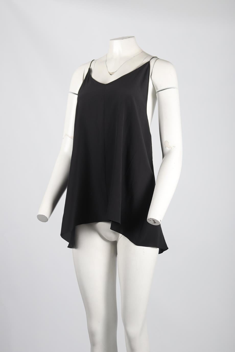 CHLOÉ SILK TOP FR 36 UK 8