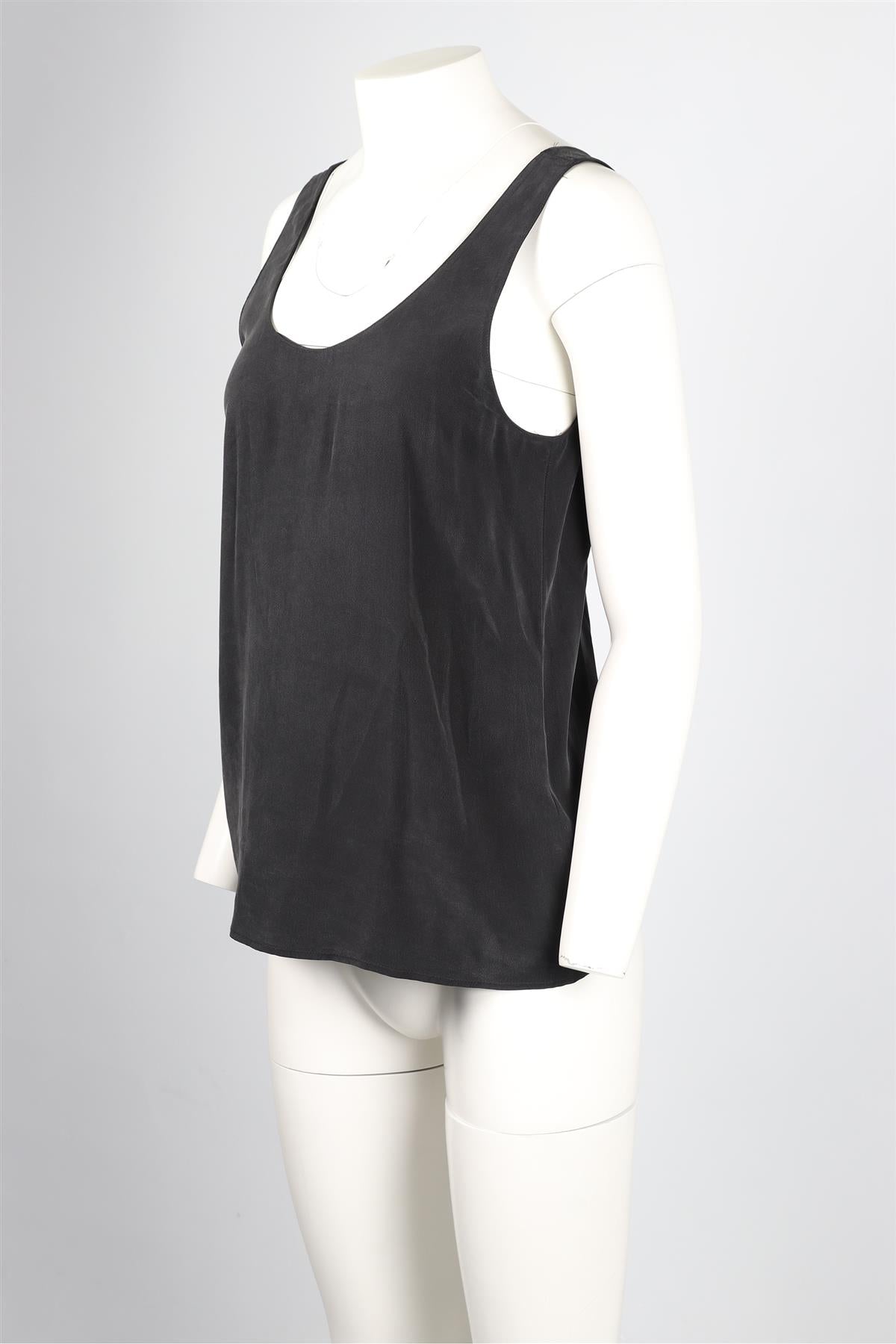 EQUIPMENT BLACK SILK TOP SMALL