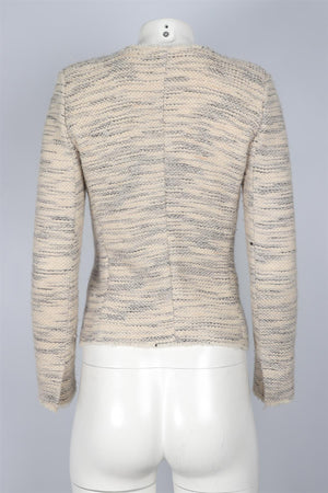 ISABEL MARANT CREAM WOOL JACKET FR 36 UK 8
