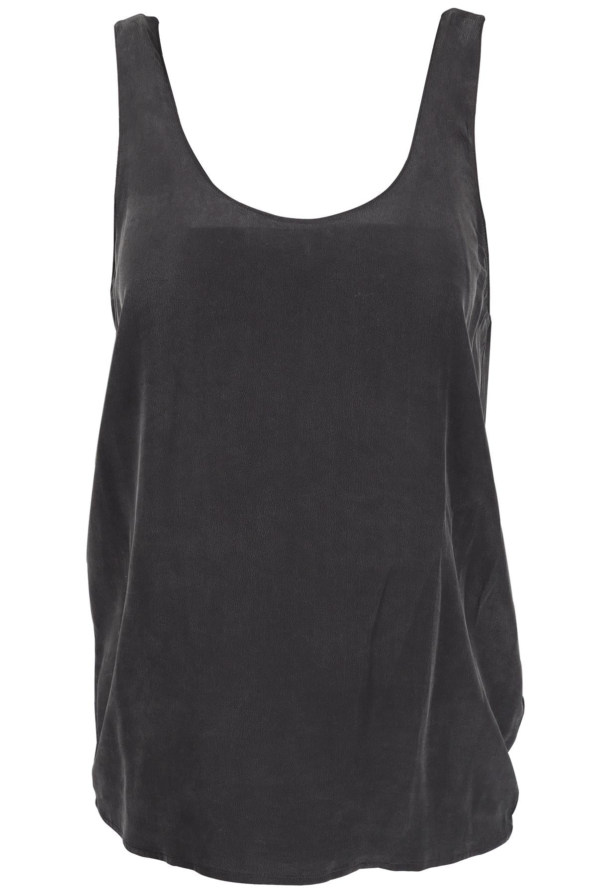 EQUIPMENT BLACK SILK TOP SMALL
