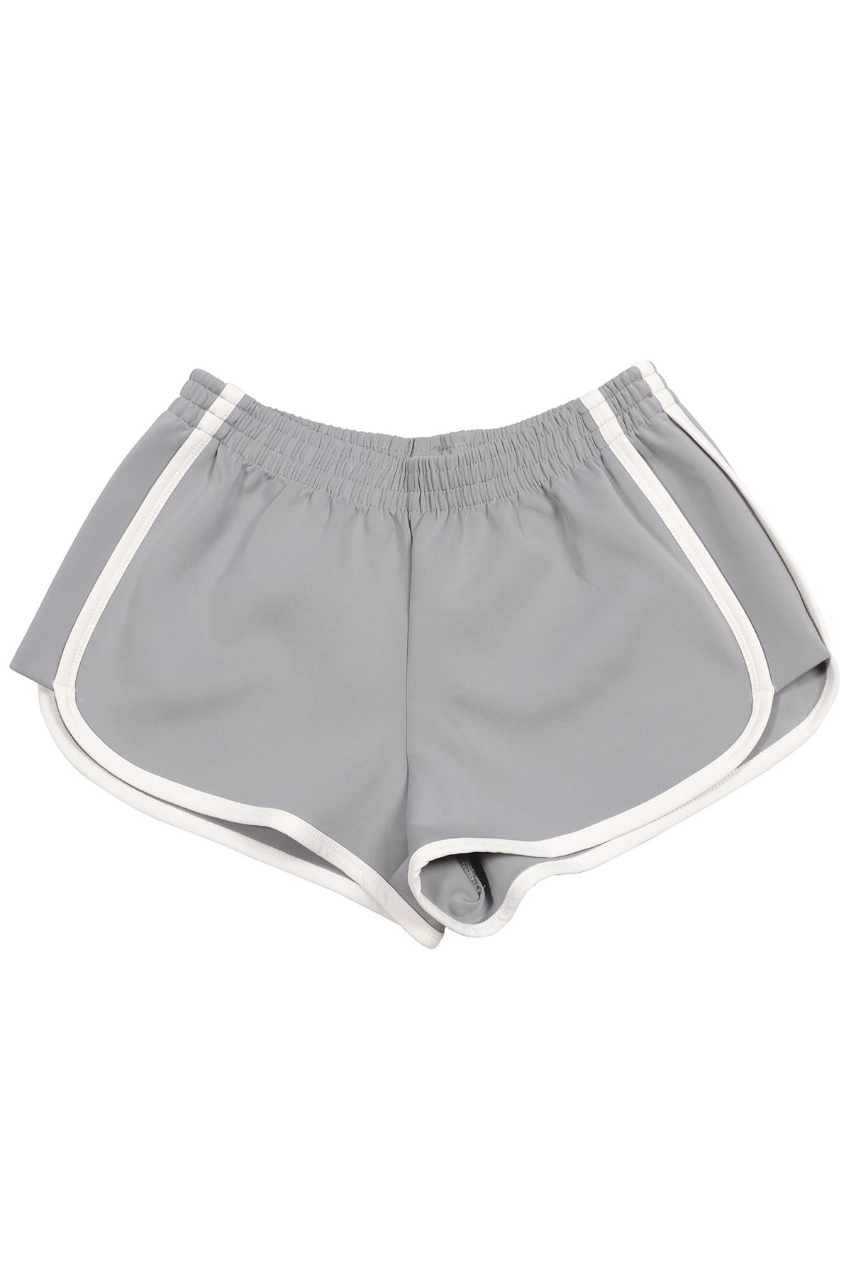 SKIMS GREY JERSEY SHORTS SMALL