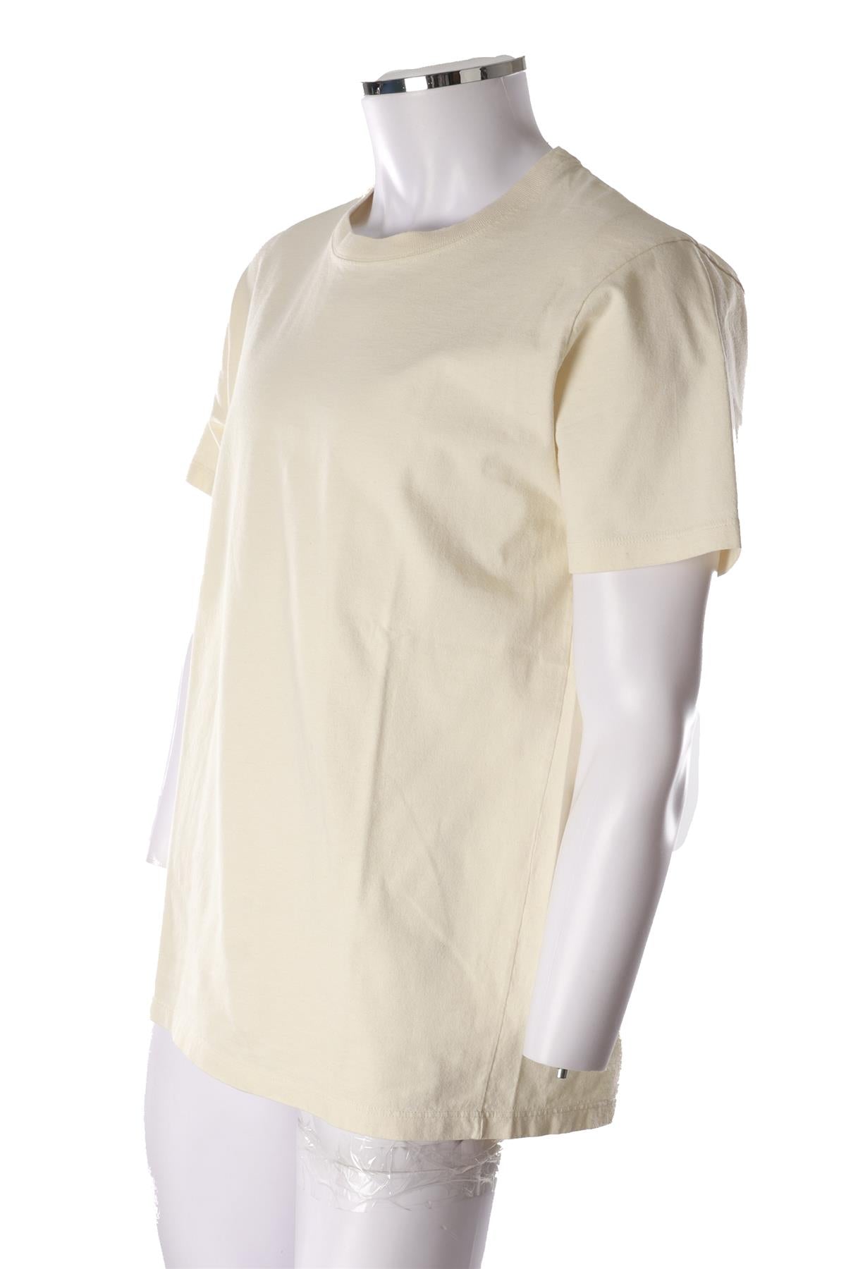 GUCCI CREAM MEN'S COTTON T-SHIRT SMALL