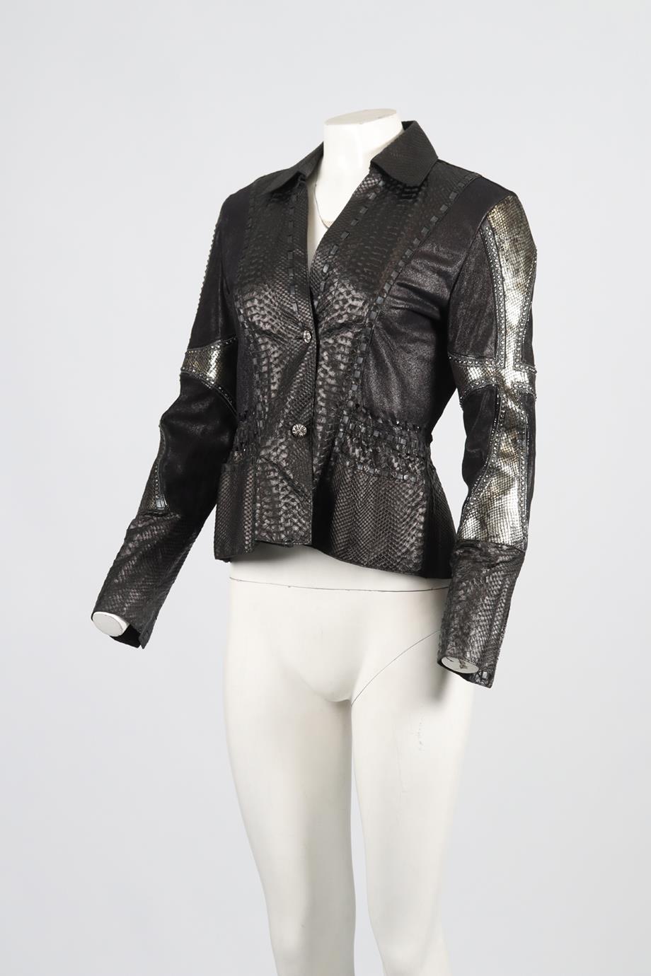 KIPPYS LEATHER JACKET MEDIUM