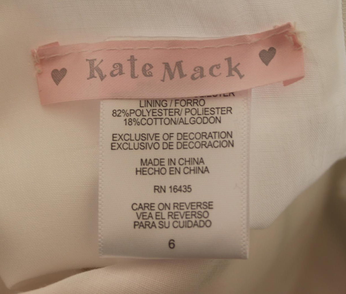 KATE MACK AND BISCOTTI KIDS GIRLS FLORAL TULLE DRESS 6 YEARS