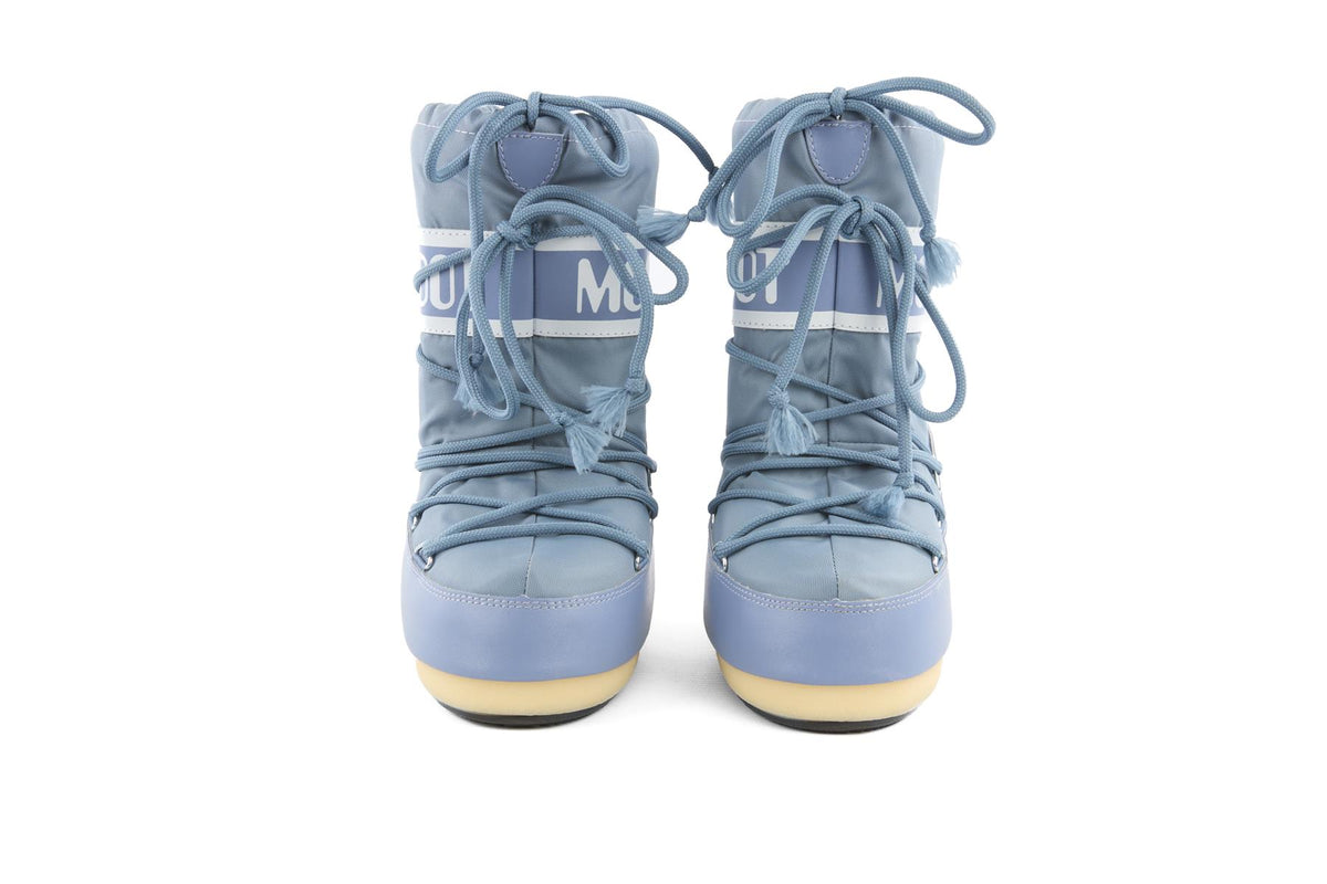 MOON BOOT BLUE KIDS GIRLS BOOTS EU 27-30 UK 9-11.5 US 10-12.5