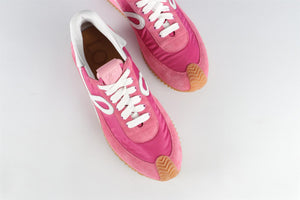 LOEWE PINK FLOW RUNNER SUEDE SNEAKERS EU 38 UK 5 US 8