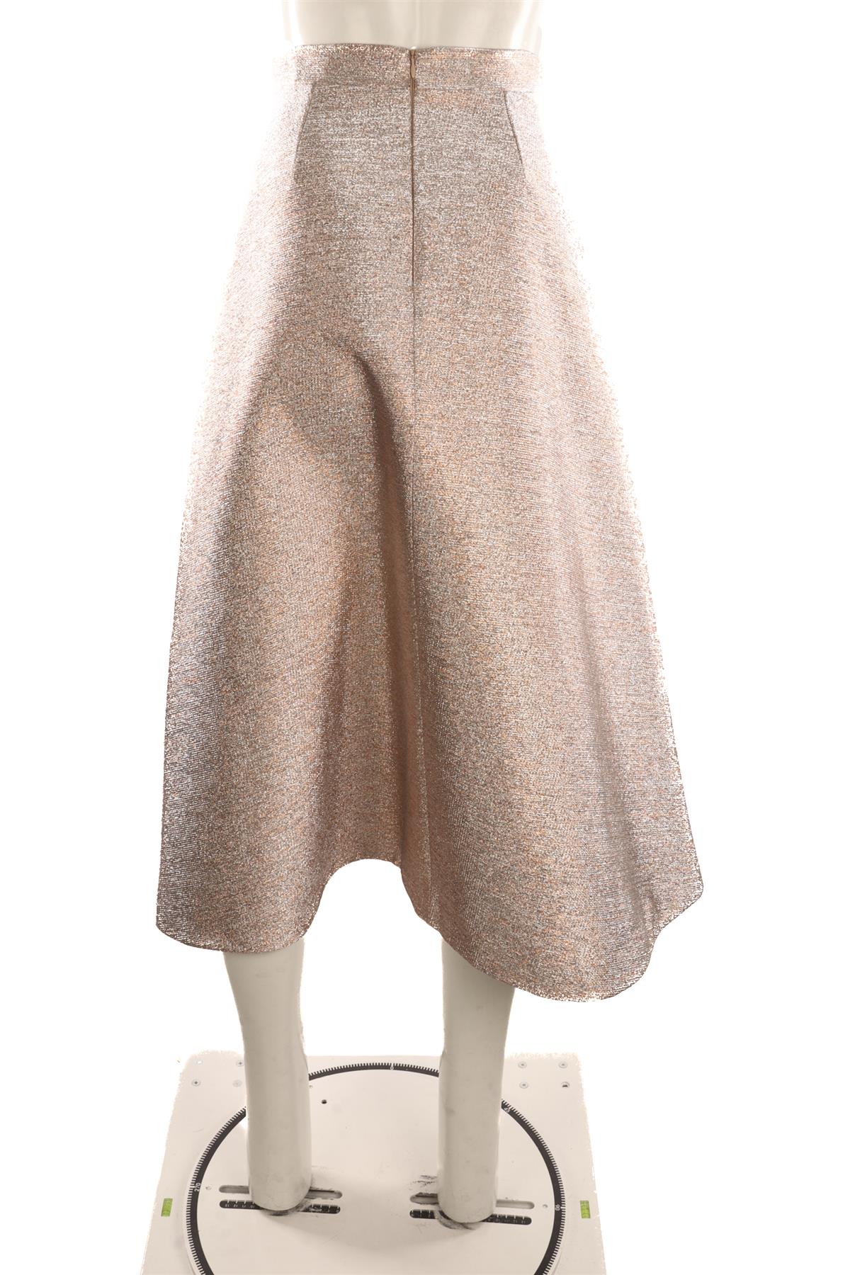 EMILIA WICKSTEAD PINK WOOL MAXI SKIRT UK 10