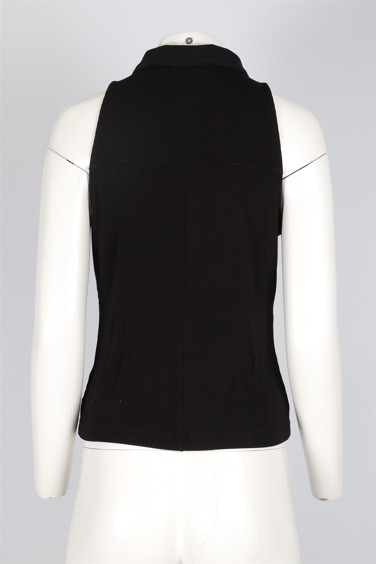 ME+EM BLACK KNIT TOP UK 14