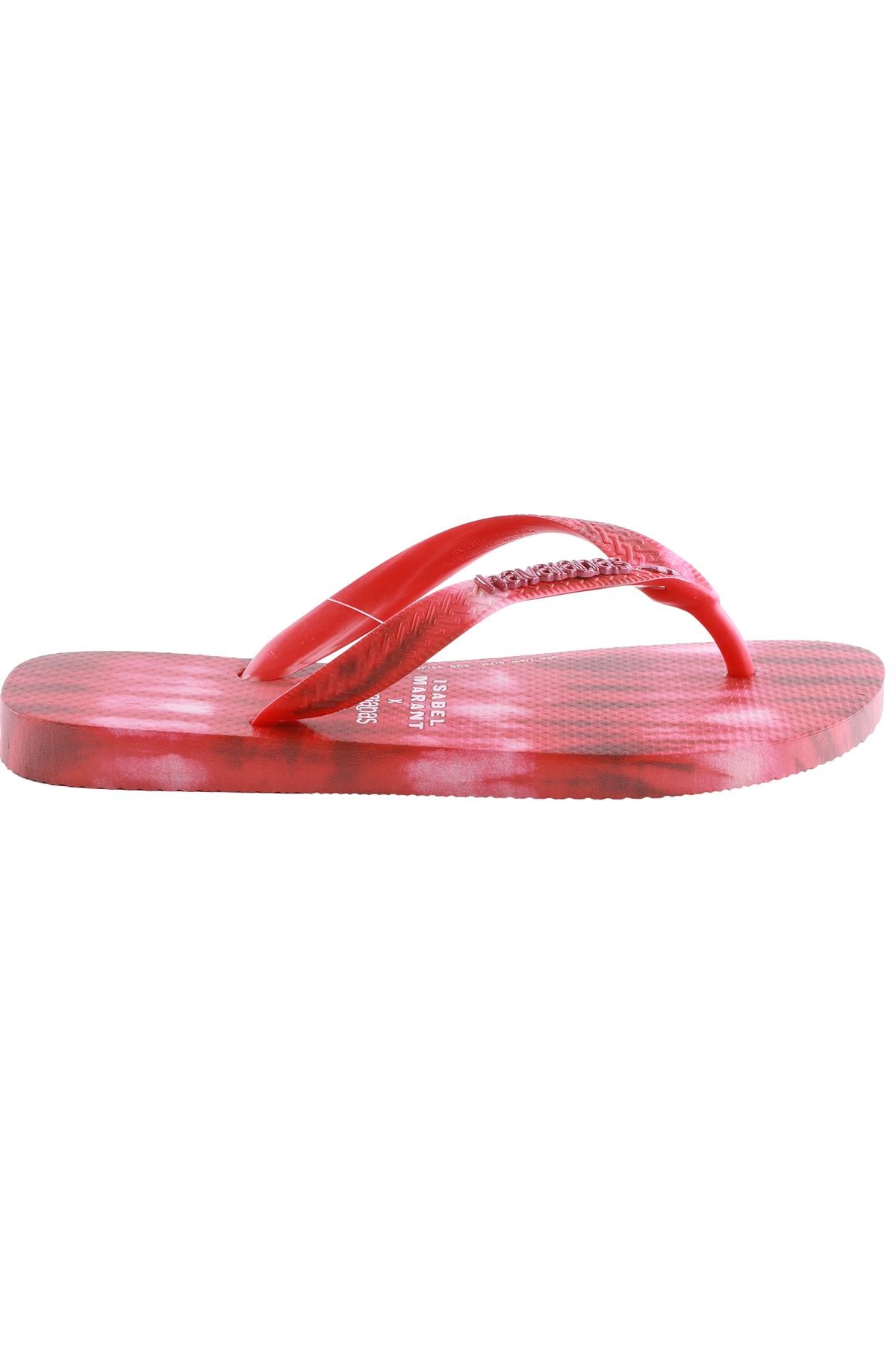 HAVAIANAS X ISABEL MARANT PINK RUBBER FLIP FLOPS EU 39 UK 6 US 9