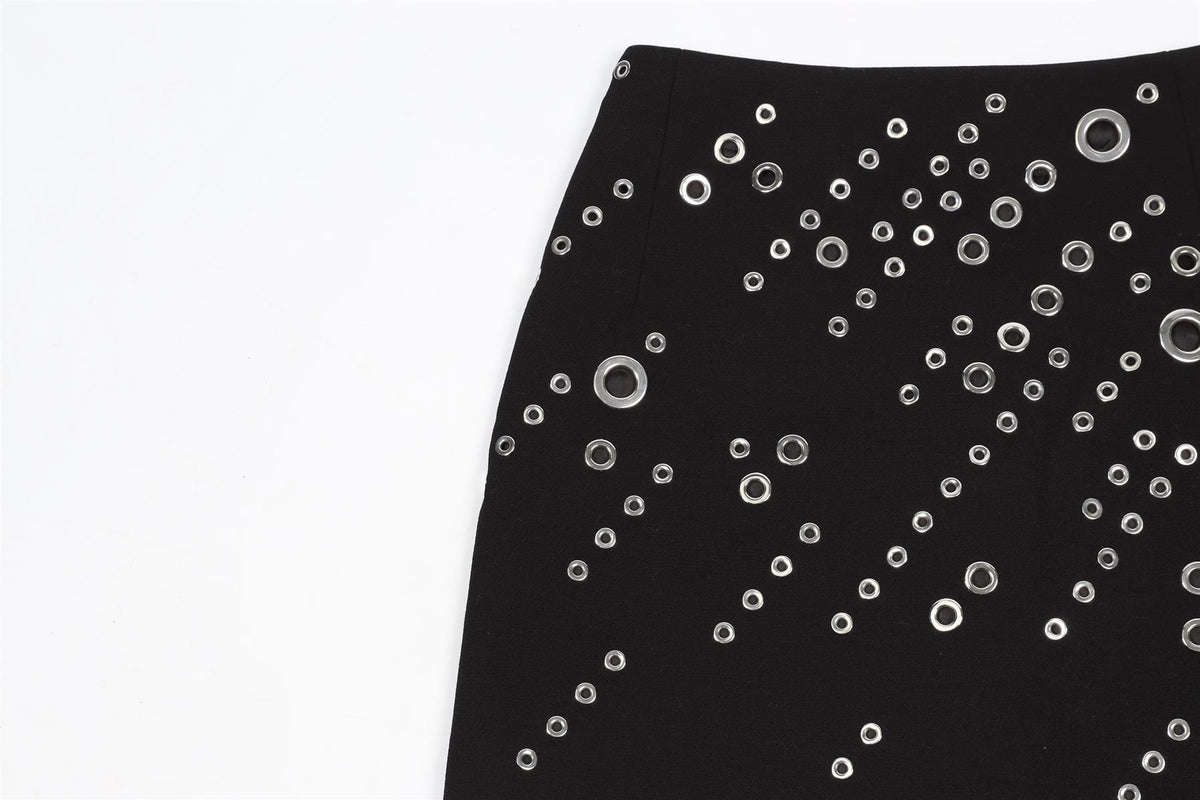 MUGLER WOOL MINI SKIRT FR 36 UK 8