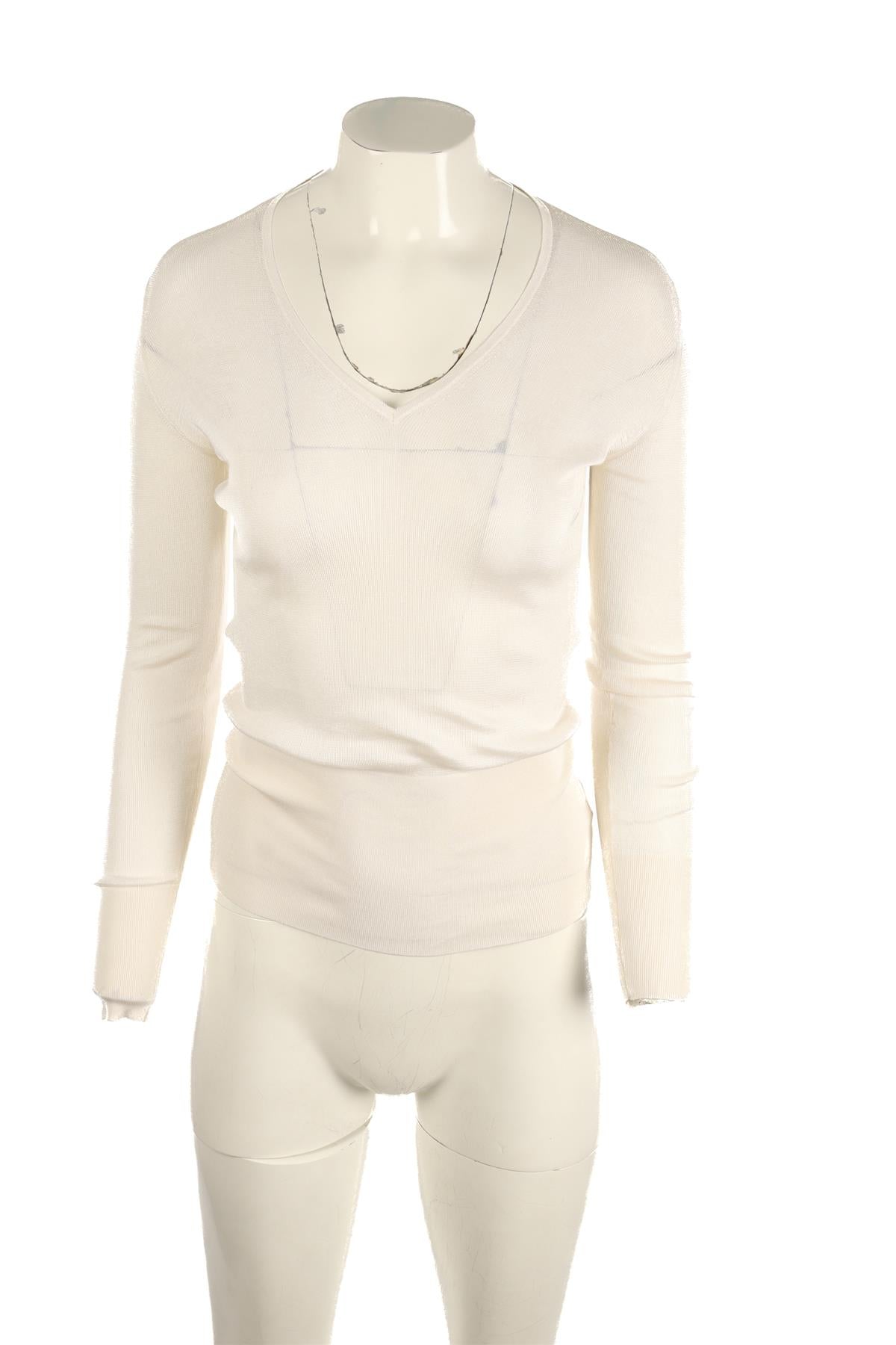 GUCCI IVORY VINTAGE SILK TOP XLARGE