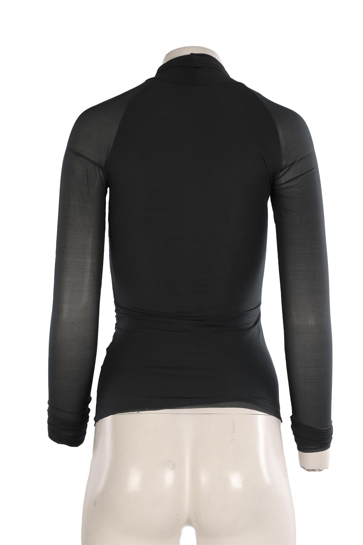 GUCCI GREEN VINTAGE JERSEY TOP SMALL