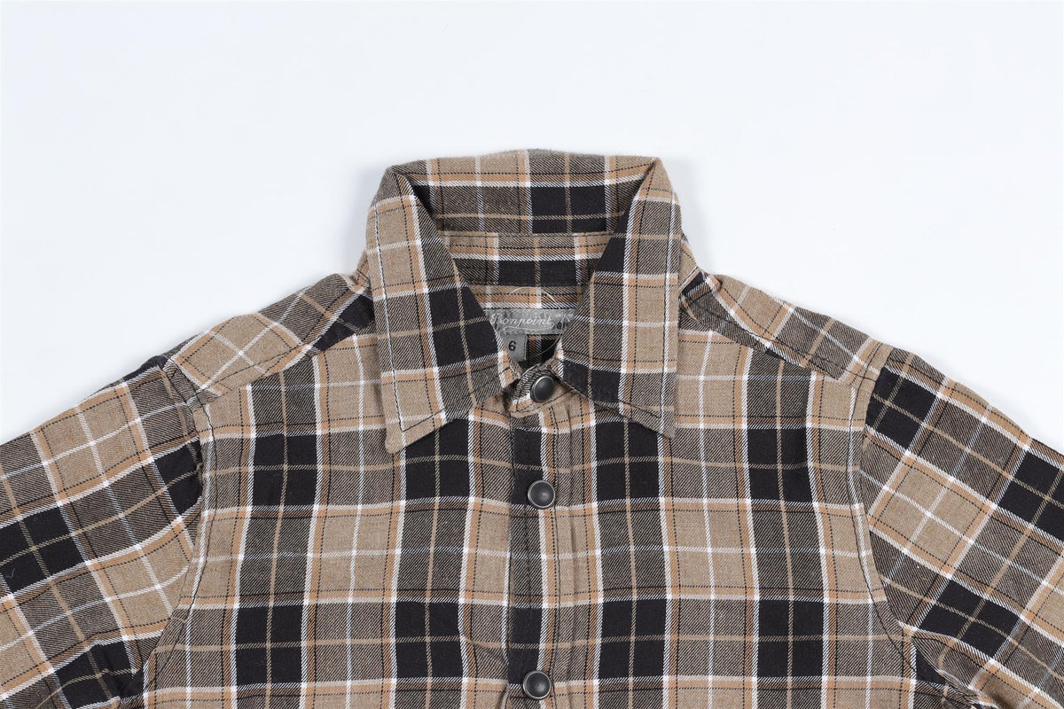 BONPOINT BROWN KIDS BOYS SHIRT 6 YEARS
