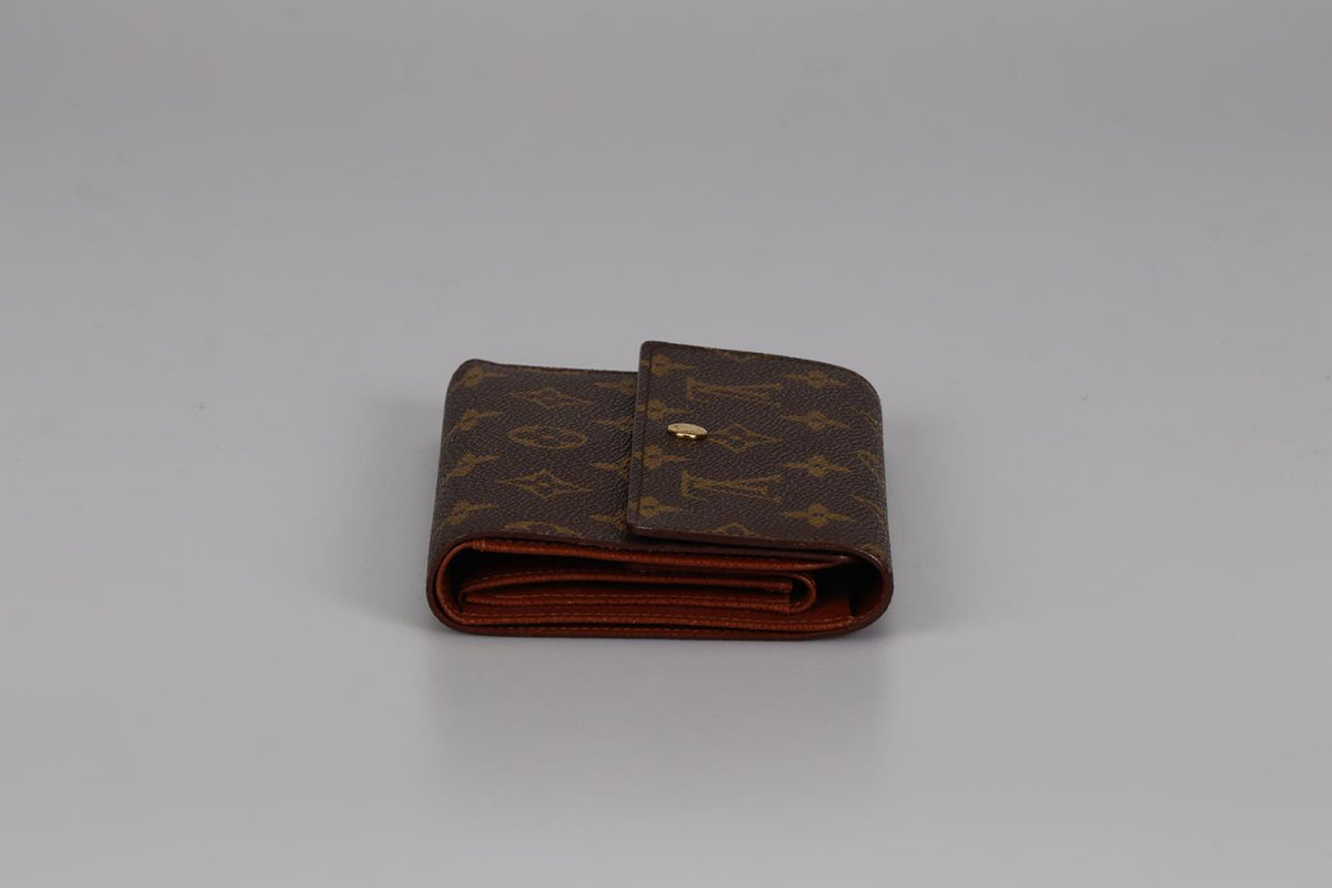 LOUIS VUITTON 2000 MONOGRAM COATED CANVAS WALLET